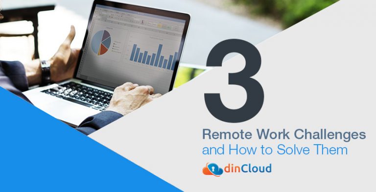 3 Remote Work Challenges And How To Solve Them | DinCloud