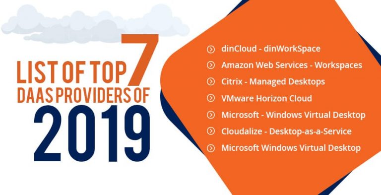 List of 7 Top DaaS Desktop as-a-service Providers 2019 | dinCloud